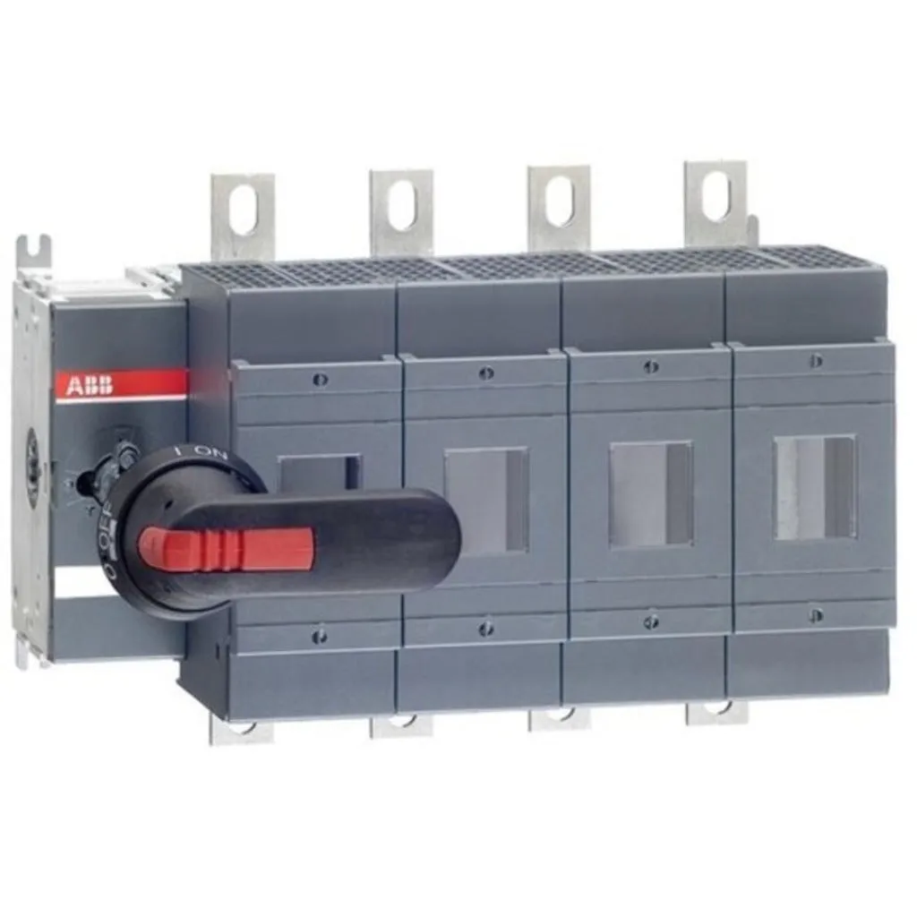 ABB OS Switch Disconnector Fuse Four Pole 200A-800A
