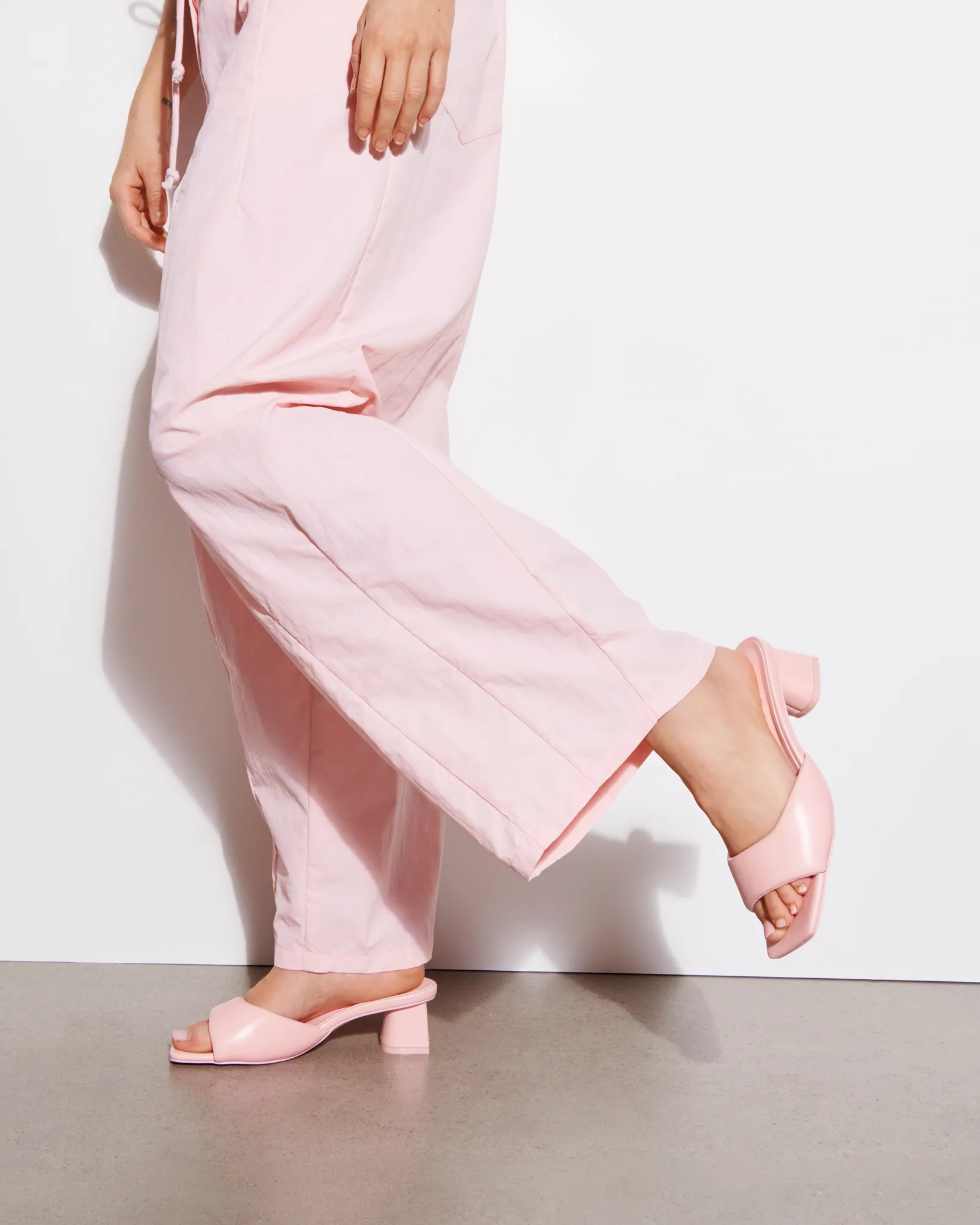 Alivia Heel Pink Smooth