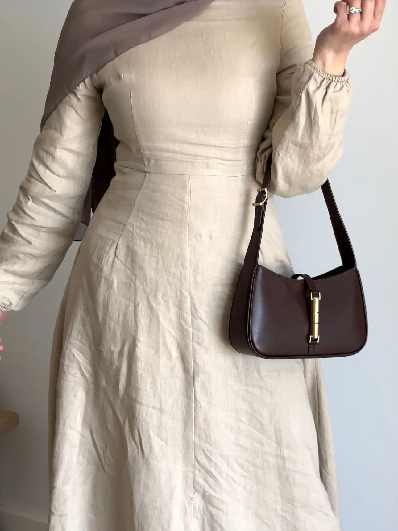 AMIRA LINEN DRESS
