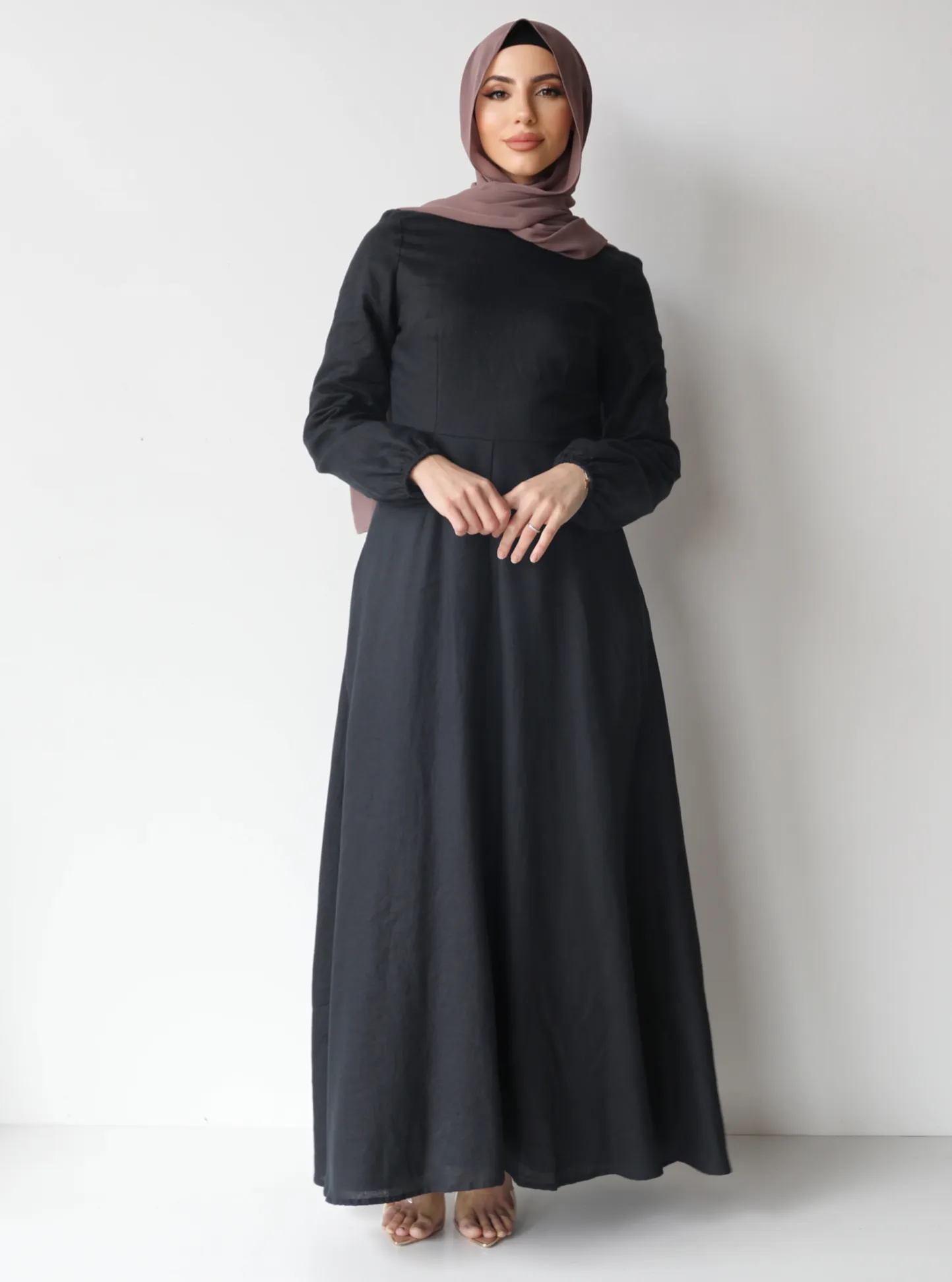 AMIRA LINEN DRESS