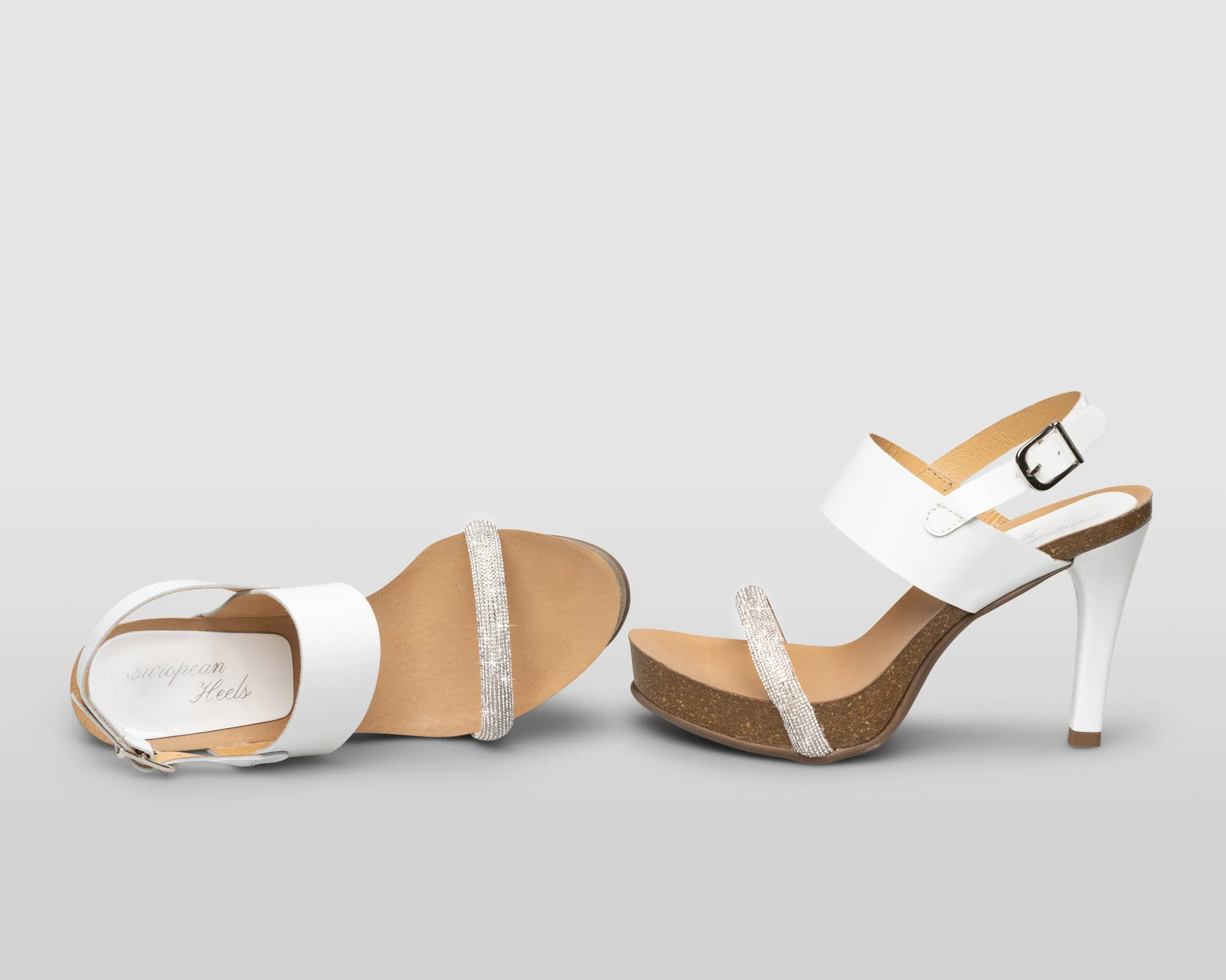 Ashley Rhinestones - White