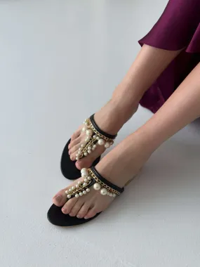 Attention To Detail Flats - Black