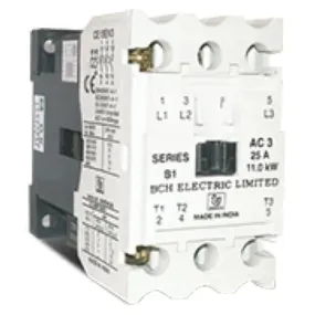 BCH Duros Freedom Series 3 Pole AC Control 1NO 1NC Contactor Size M