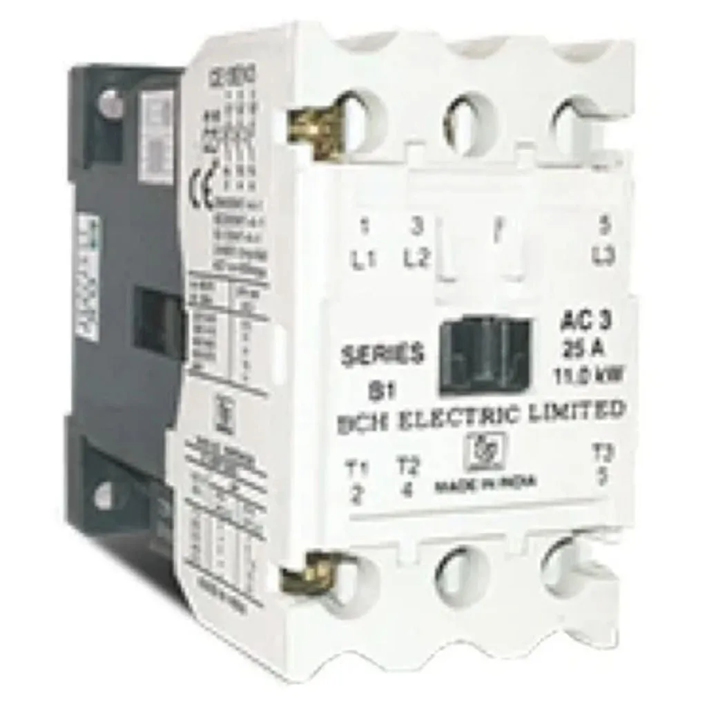 BCH Duros Freedom Series 3 Pole AC Control 1NO 1NC Contactor Size M