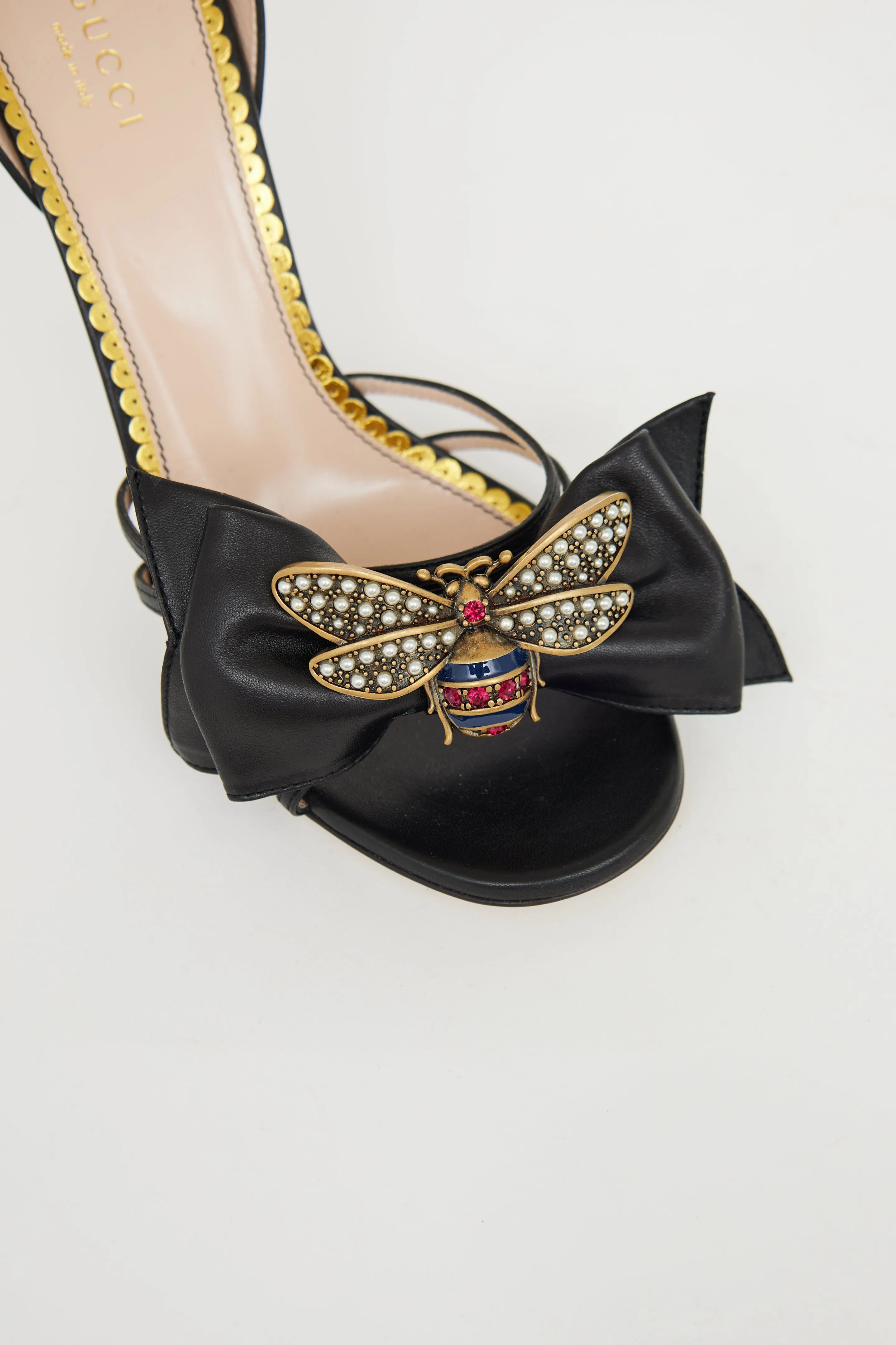 Black Queen Margaret High Heel Sandal