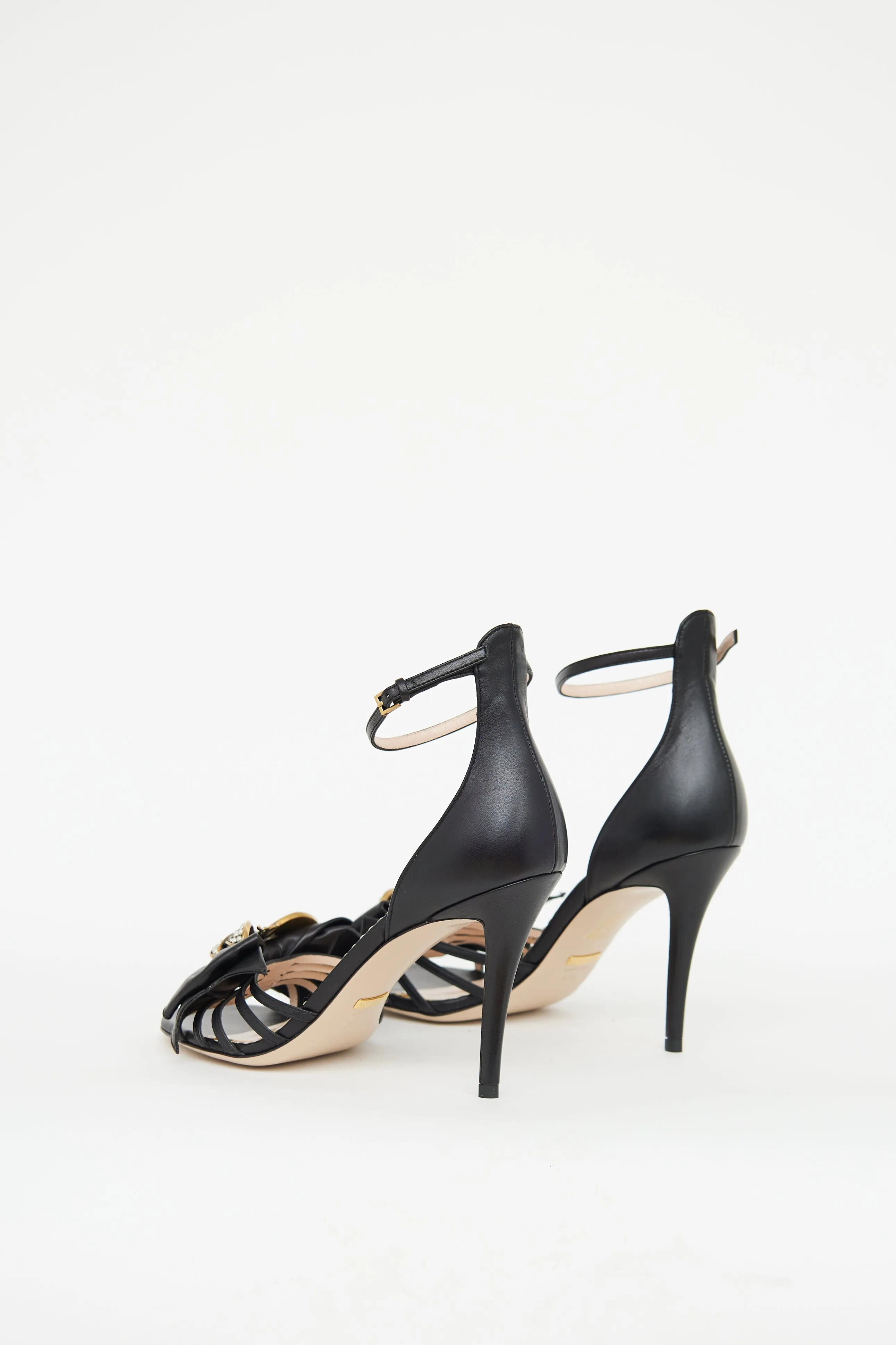 Black Queen Margaret High Heel Sandal