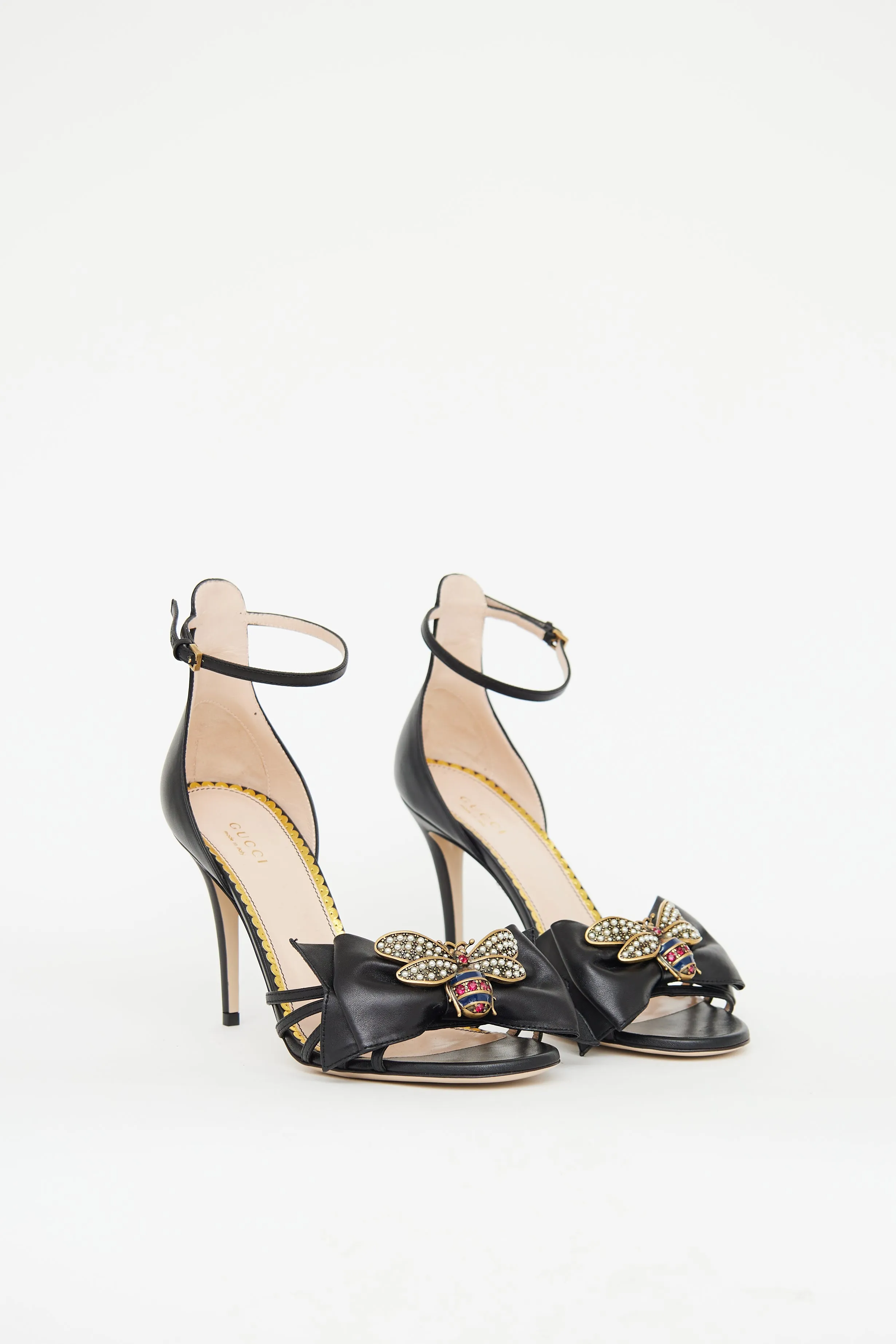 Black Queen Margaret High Heel Sandal