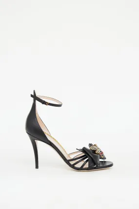 Black Queen Margaret High Heel Sandal