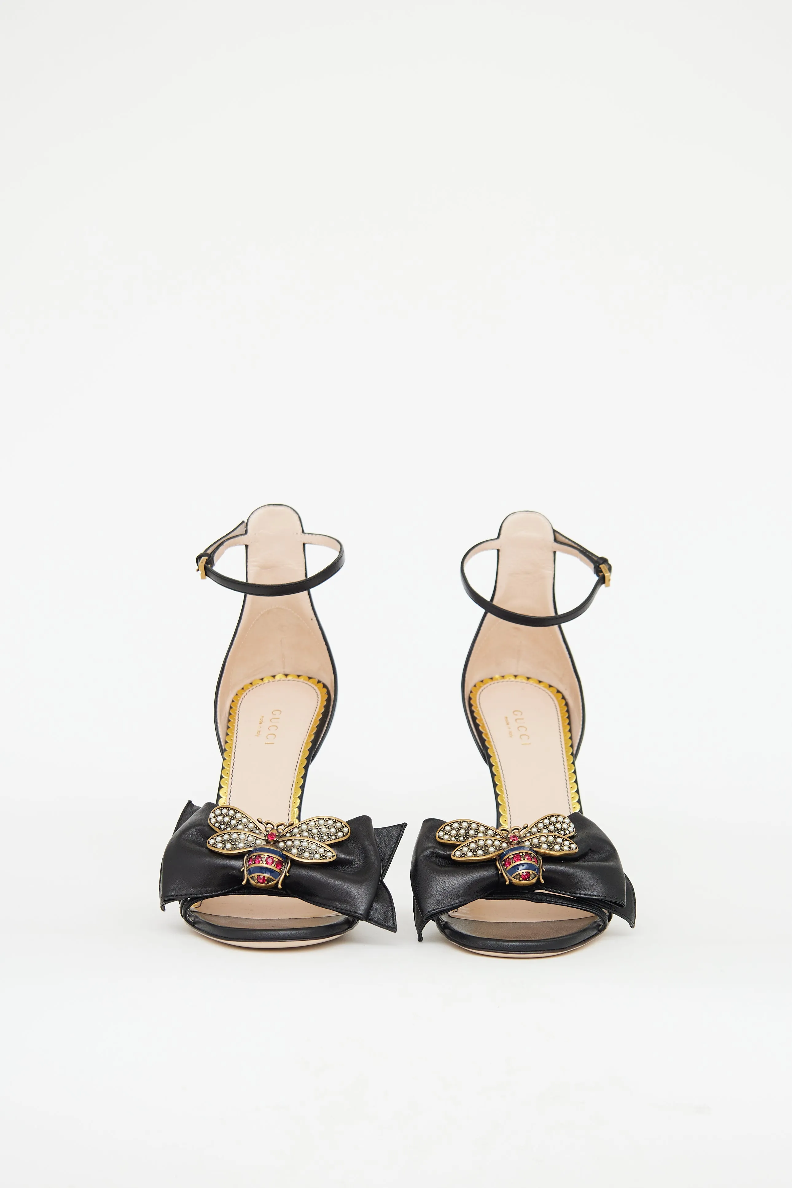 Black Queen Margaret High Heel Sandal