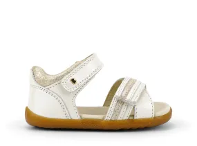 Bobux Magic Girls Moon Pearl White Infants Sandal