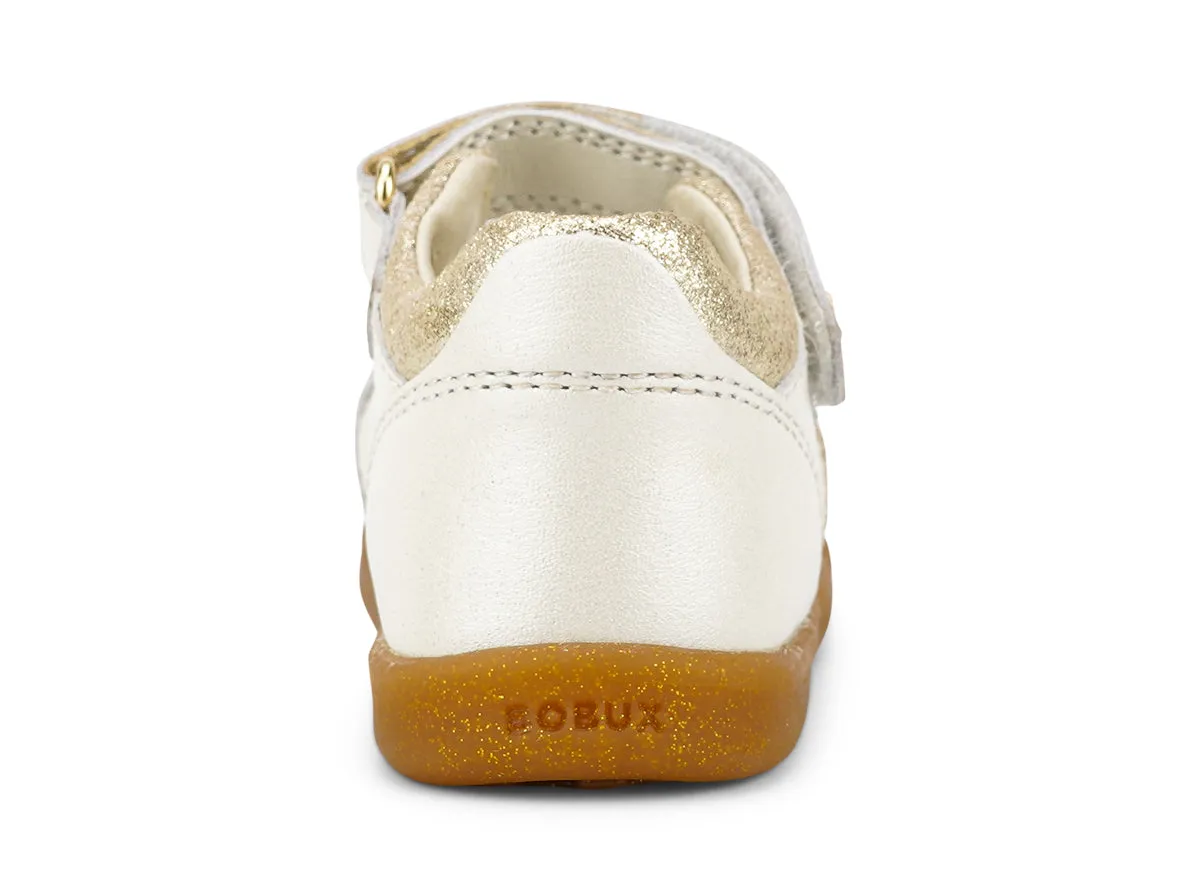 Bobux Magic Girls Moon Pearl White Sandal