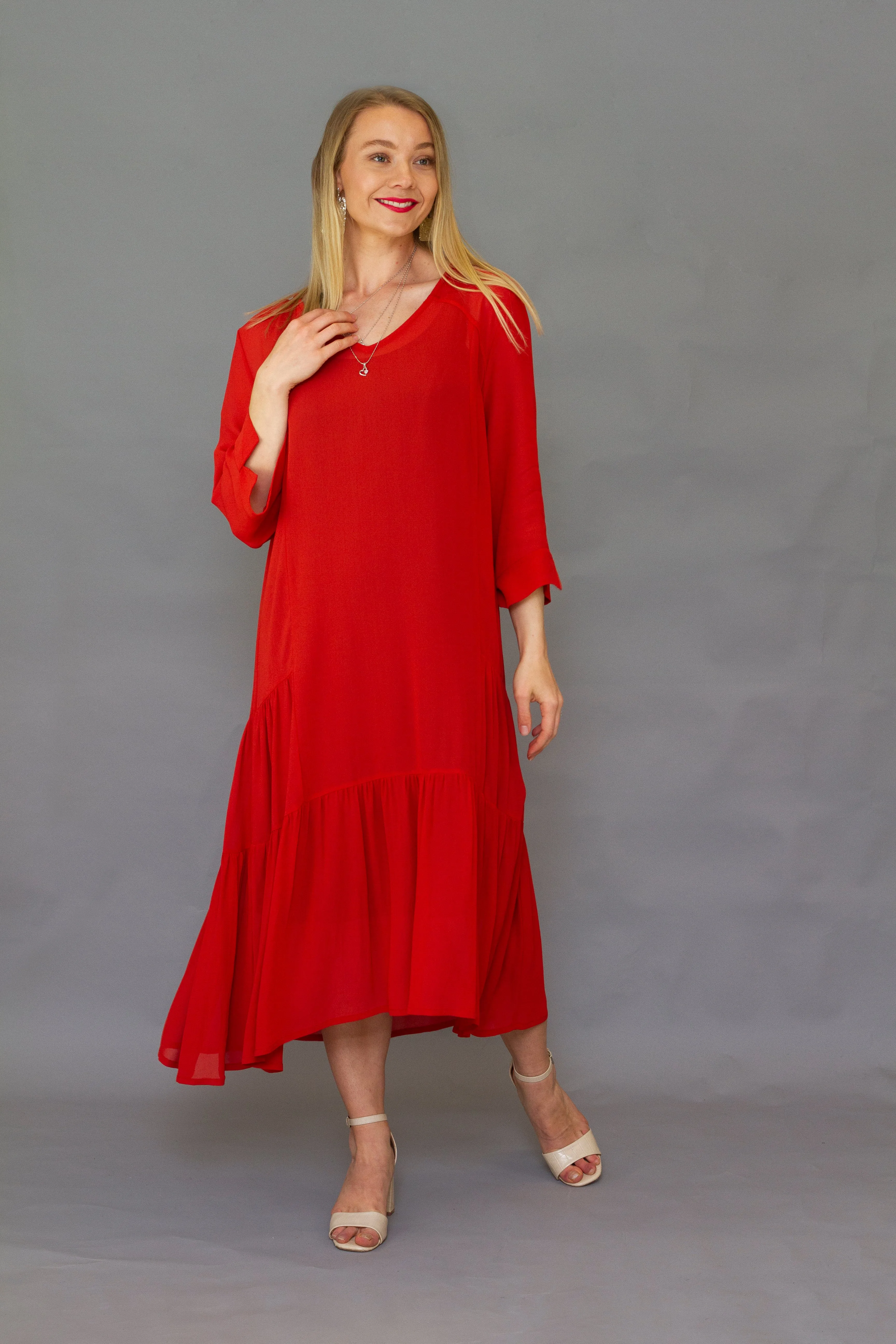Cashews - C728 Laundry Gather Dress