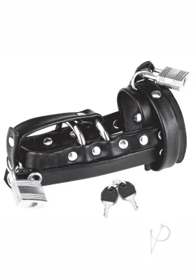 Cb Gear Gimp Chastity Sheath W/dbl Cring