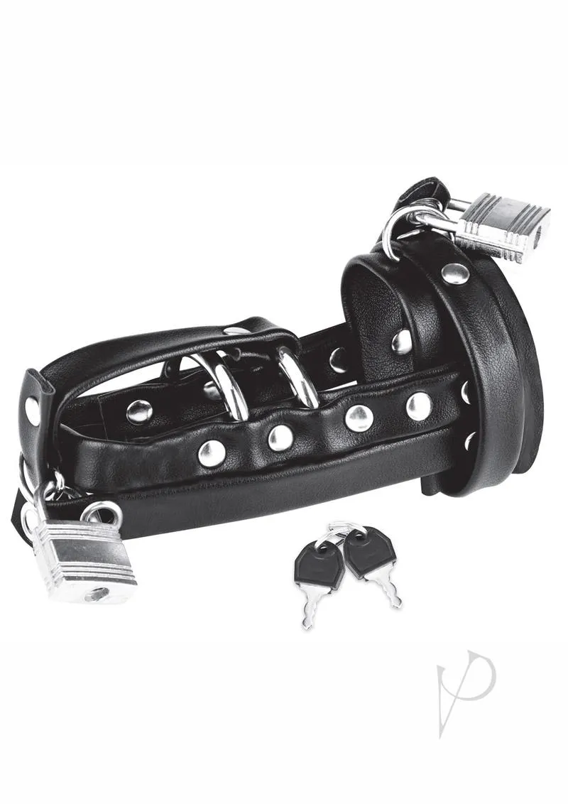 Cb Gear Gimp Chastity Sheath W/dbl Cring