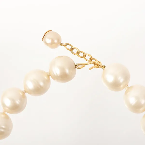 Chanel 1994 Made Big Pearl Necklace