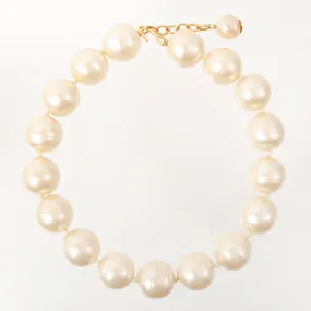 Chanel 1994 Made Big Pearl Necklace