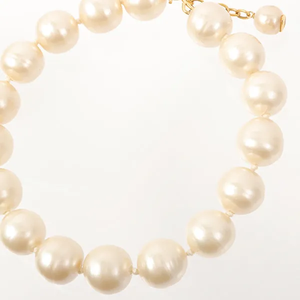 Chanel 1994 Made Big Pearl Necklace