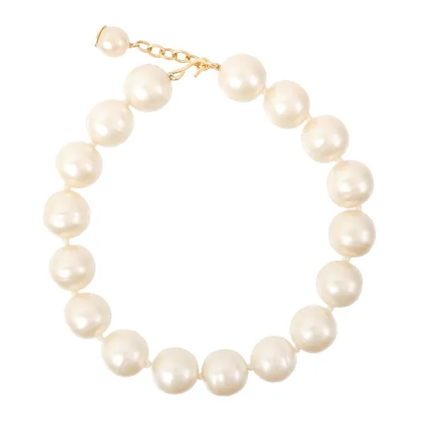 Chanel 1994 Made Big Pearl Necklace