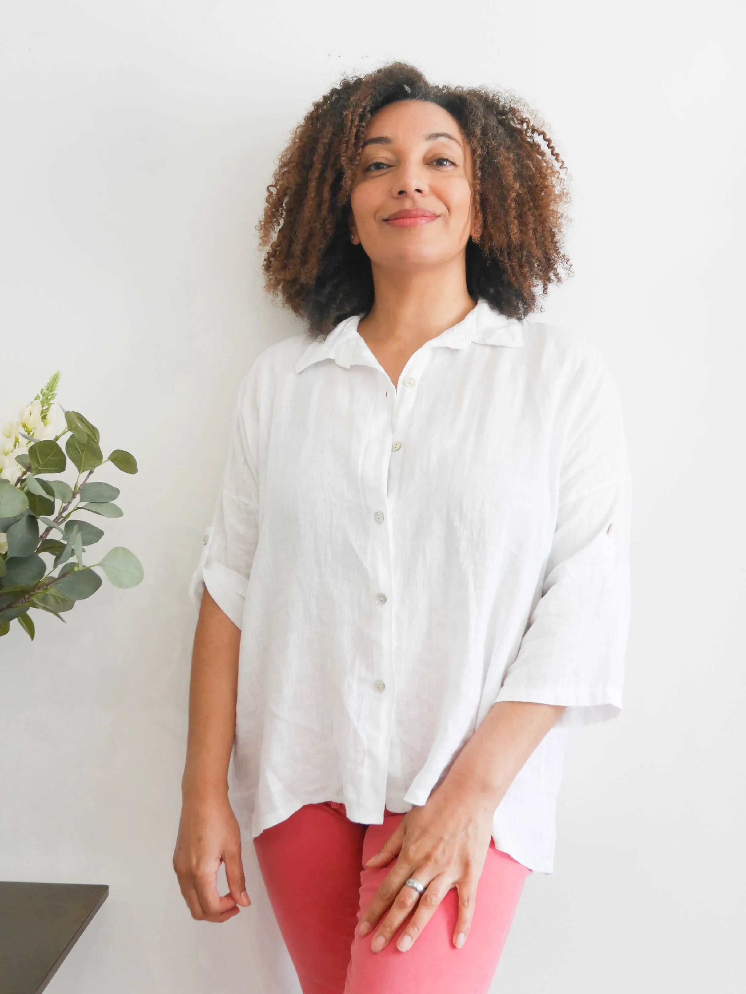 Connie Blouse White