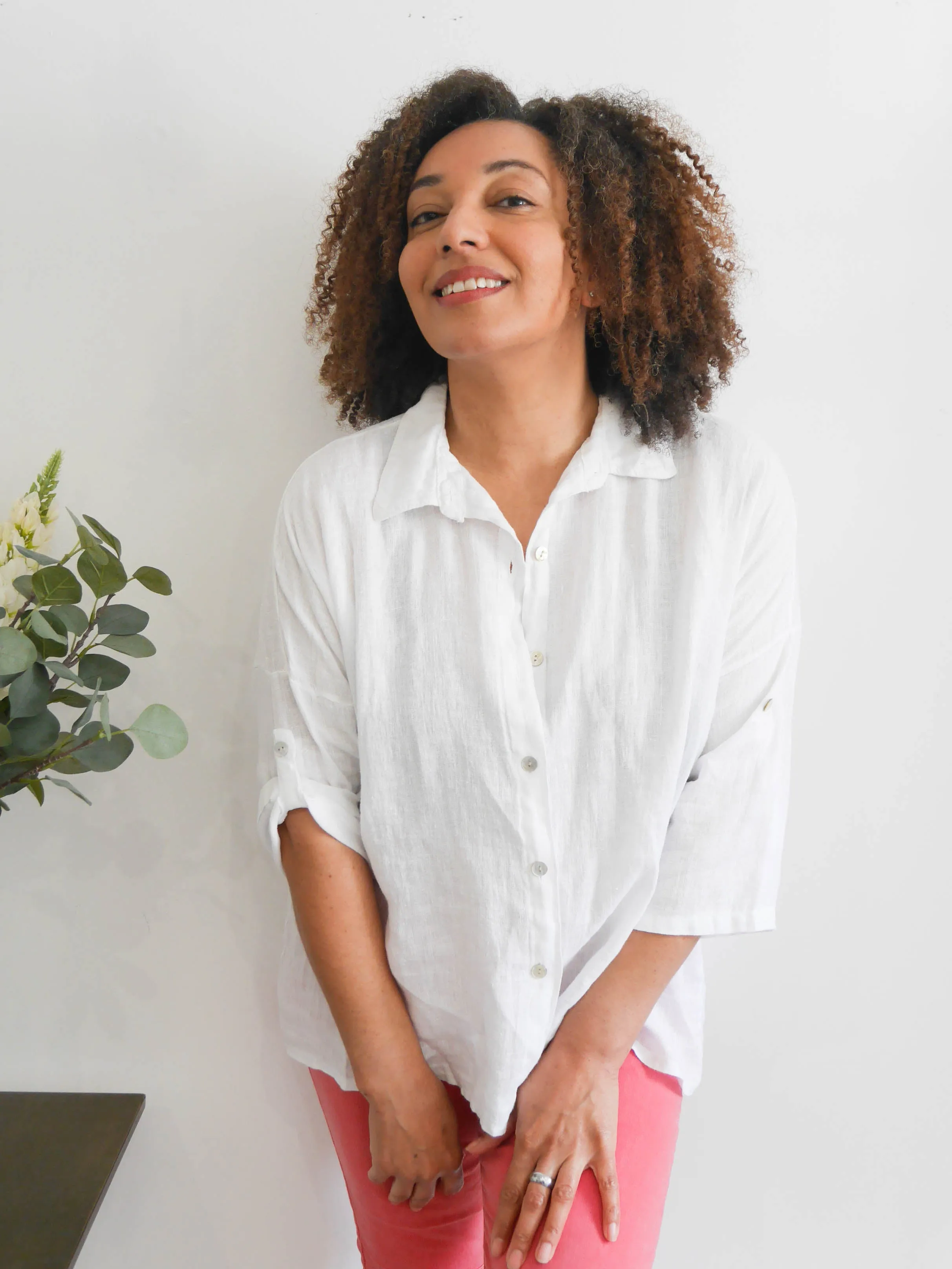 Connie Blouse White