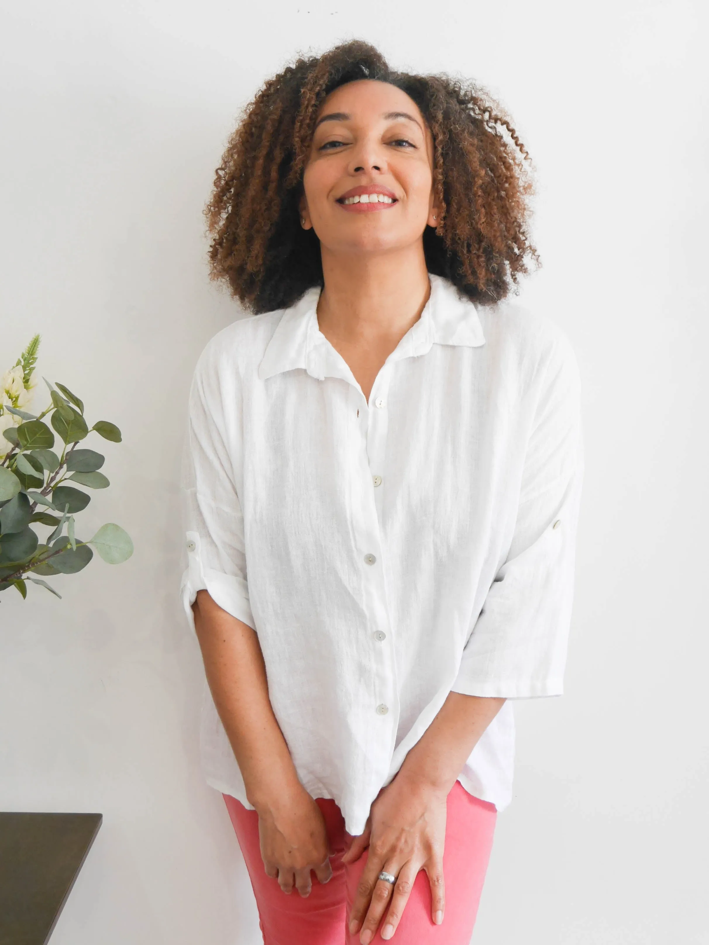 Connie Blouse White