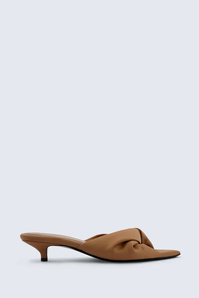 Coupole Knotted Open Toe - Carven Nude
