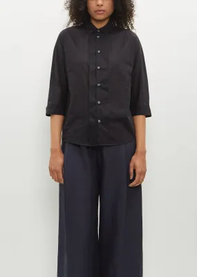 Digon Cotton Blouse — Black