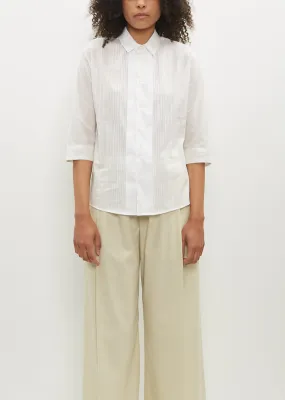 Digon Cotton Blouse — Off White