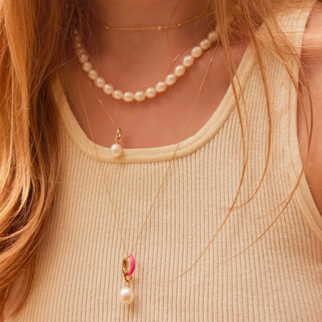 DIY pearl charm