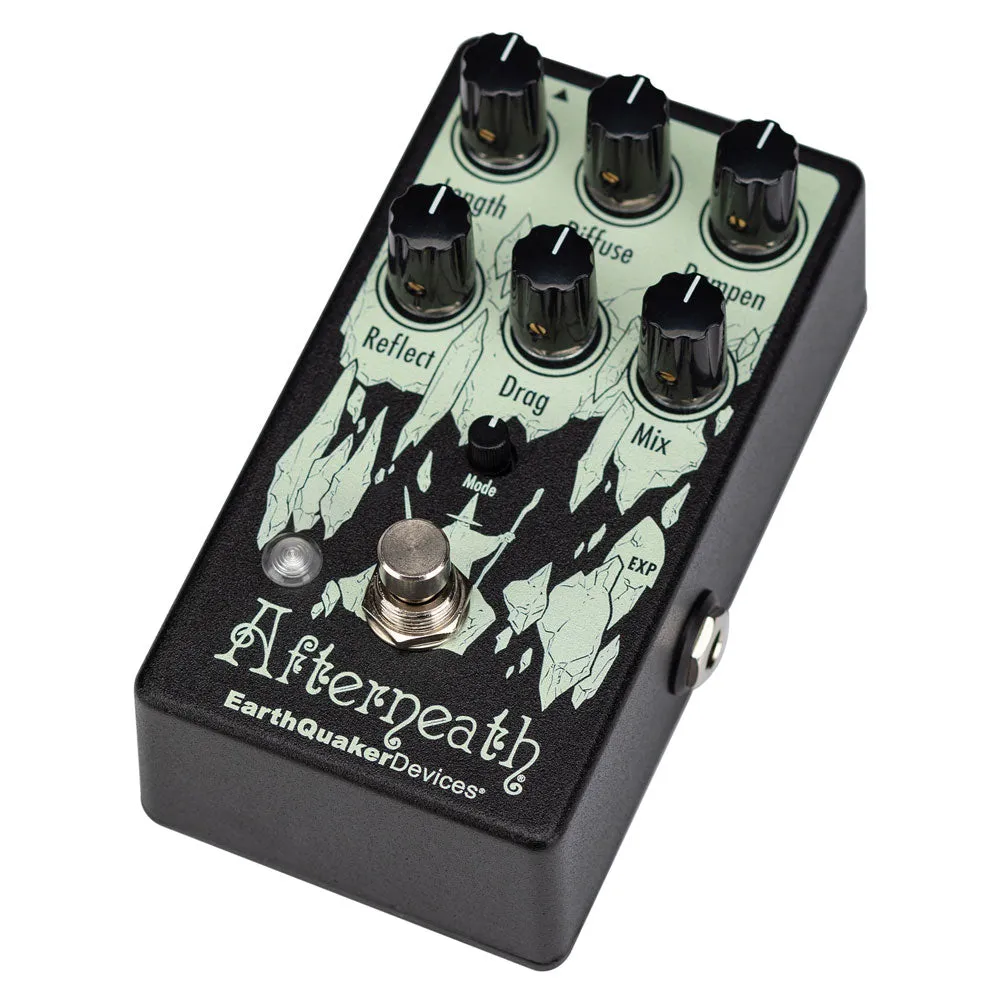 EarthQuaker Devices Afterneath V3 Otherworldly Reverb Guitar Effects Pedal
