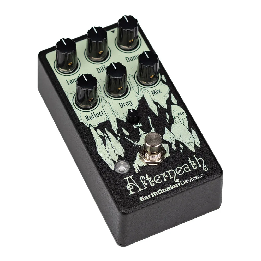 EarthQuaker Devices Afterneath V3 Otherworldly Reverb Guitar Effects Pedal