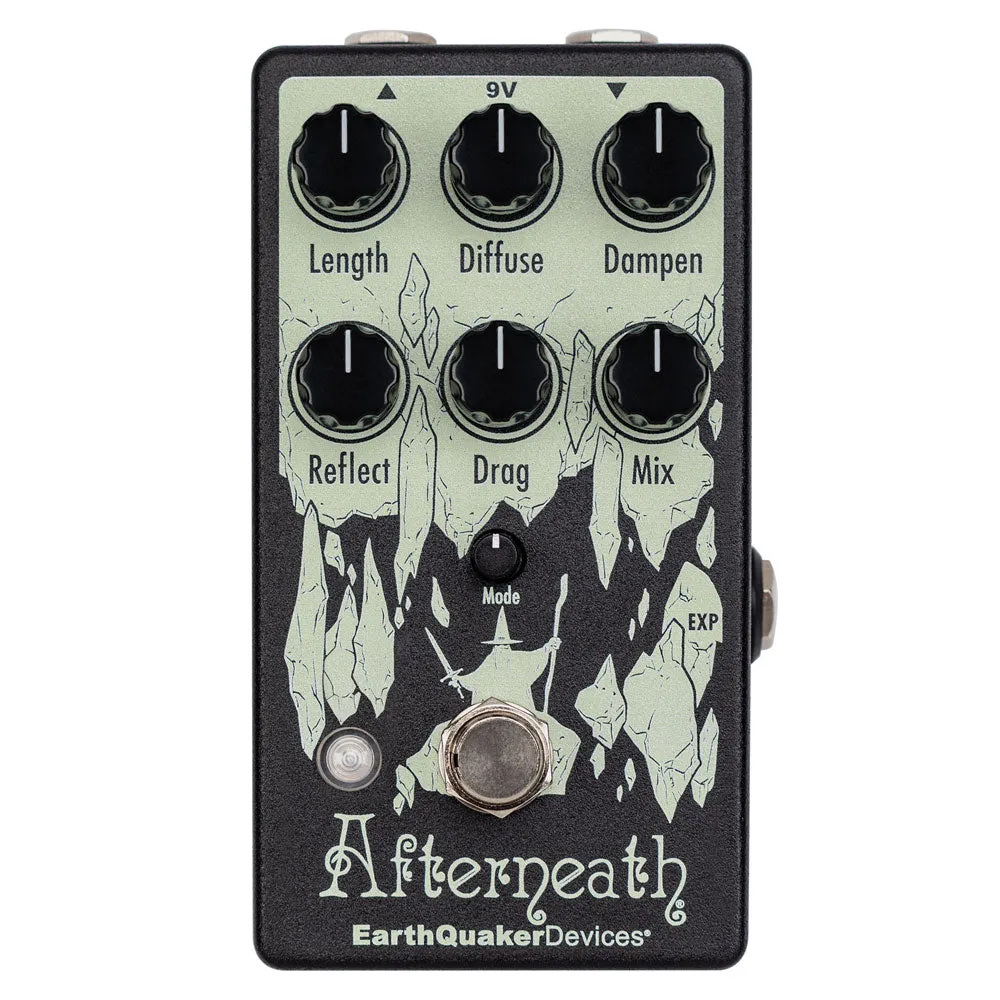 EarthQuaker Devices Afterneath V3 Otherworldly Reverb Guitar Effects Pedal