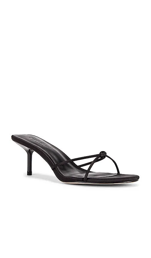 FEMME LA Maeve Slipper in Black