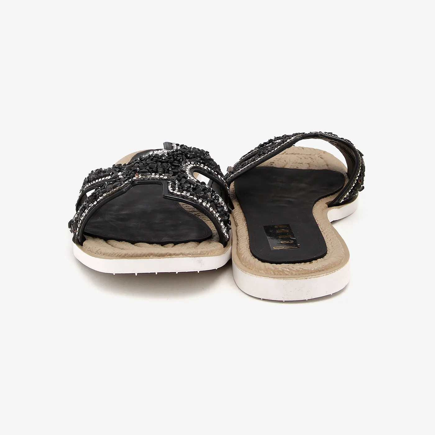 Glittery Chappals for Women
