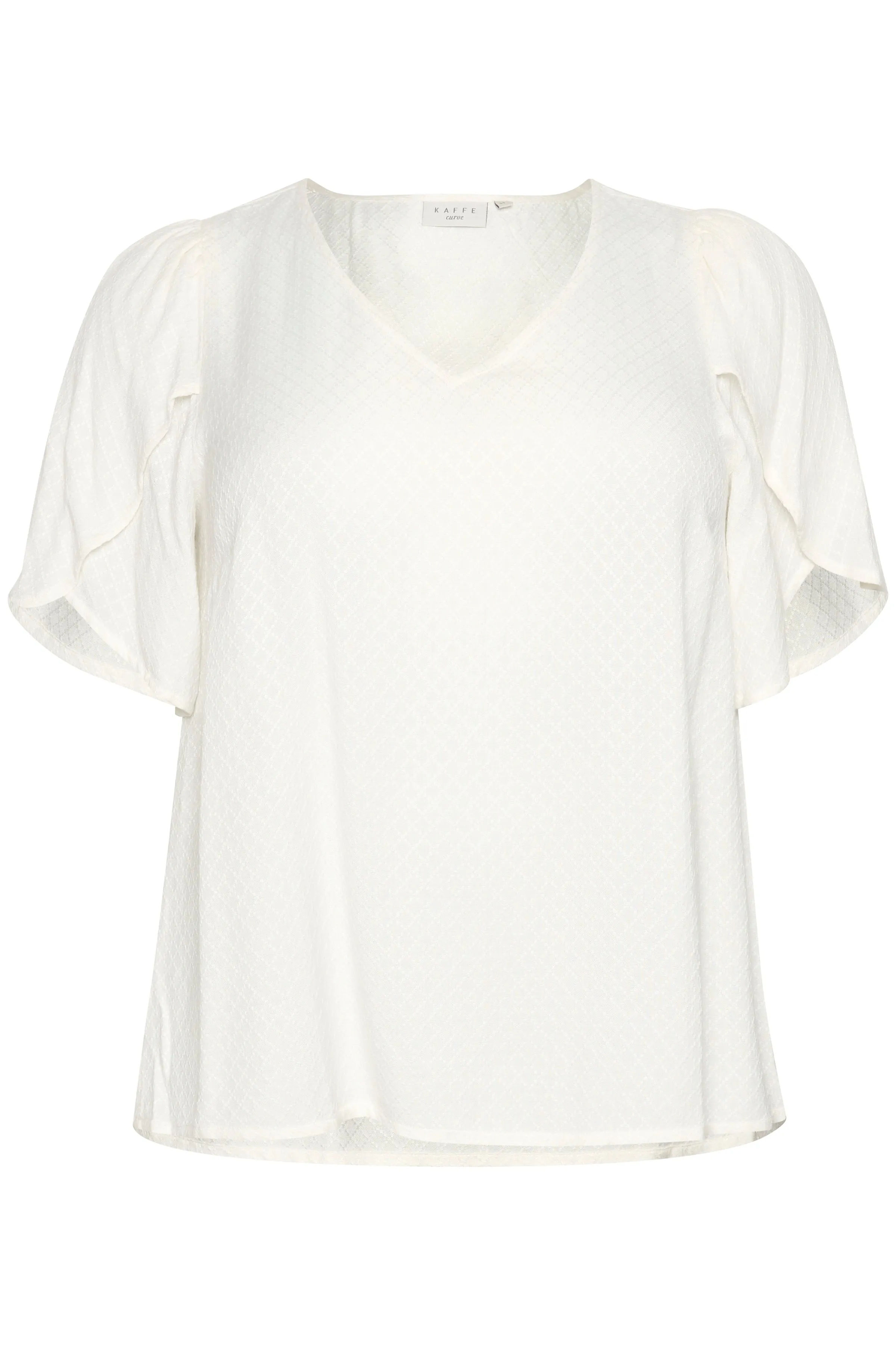 Kaffe Curve Mirana Blouse in White