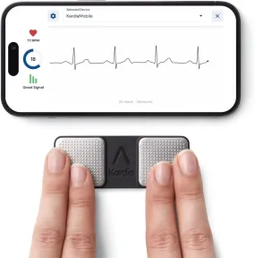 KardiaMobile 1-Lead Personal ECG Heart Monitor Convenient, Accurate Heart Health Monitoring