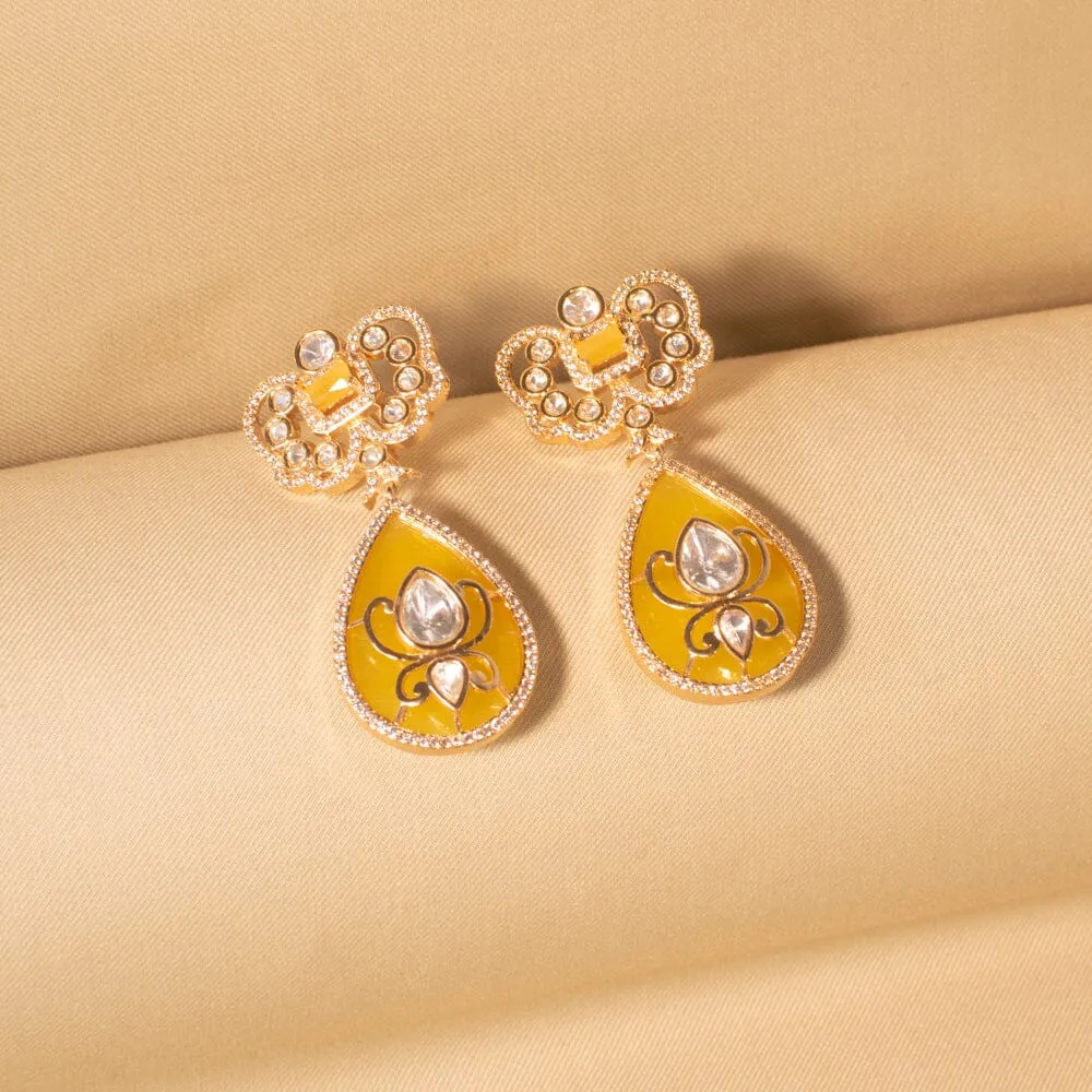 Kesariya Luxury Necklace Set - Pratha Collection