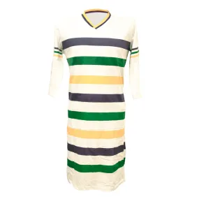 Mardi Gras Festive Long-Sleeve Dress
