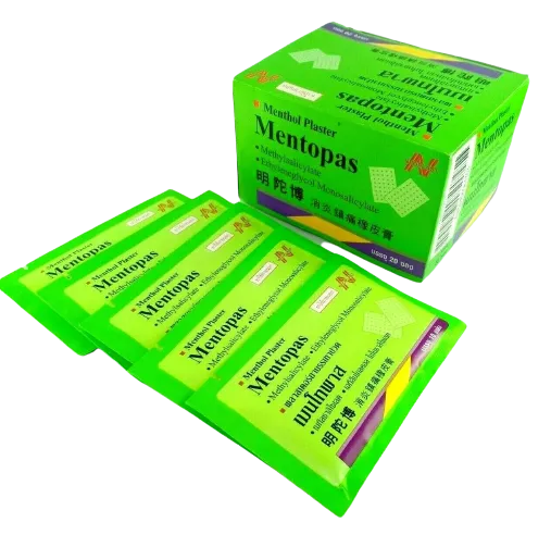 Mentopas Plaster 20Packs/Box