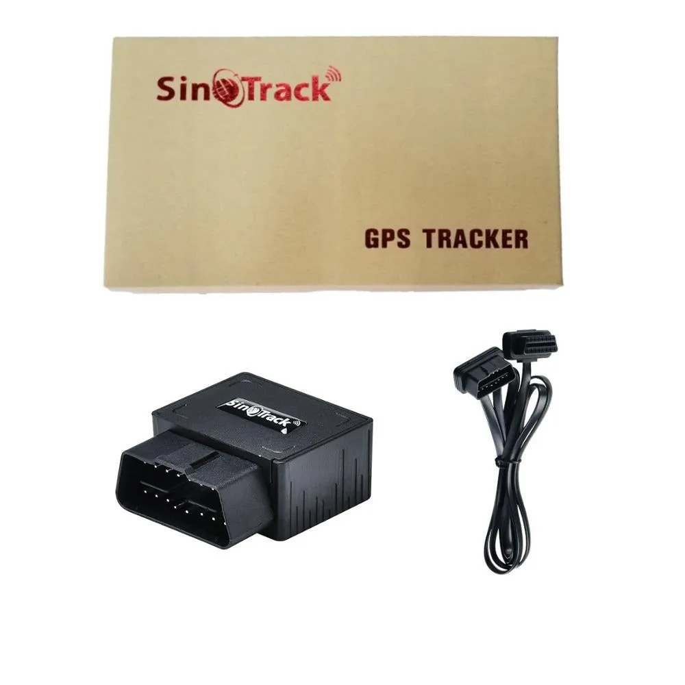 OBD II GPS Tracker 16PIN OBD Plug Play Car GSM car tracker