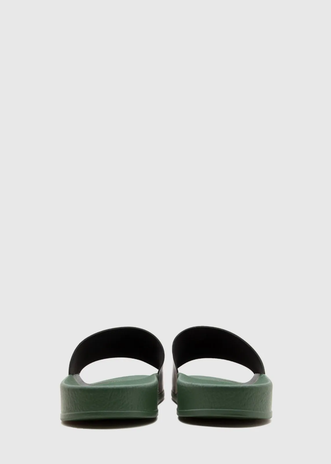 OFF-WHITE: DOUBLE ARROW SLIDER [GREEN]