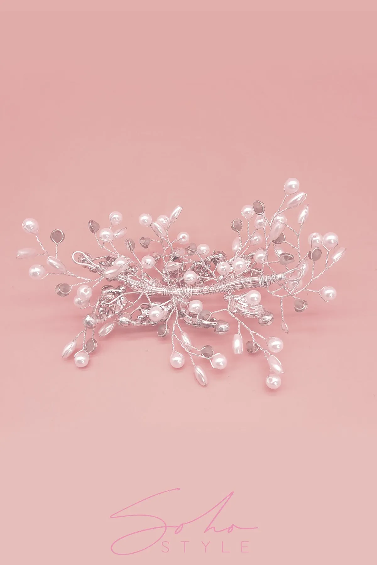Pearl Vines hair crown