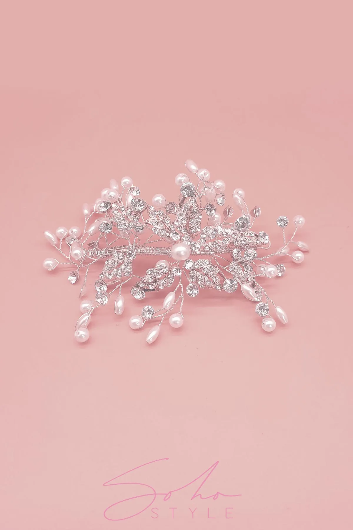 Pearl Vines hair crown