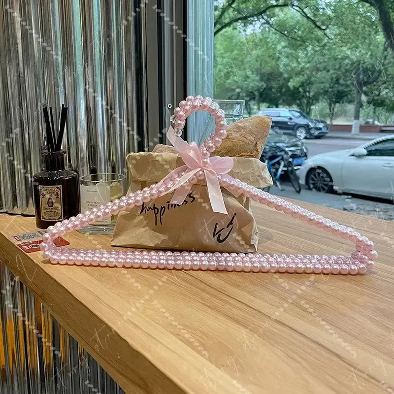 Personalized Pearl Wedding Bride Groom Hanger