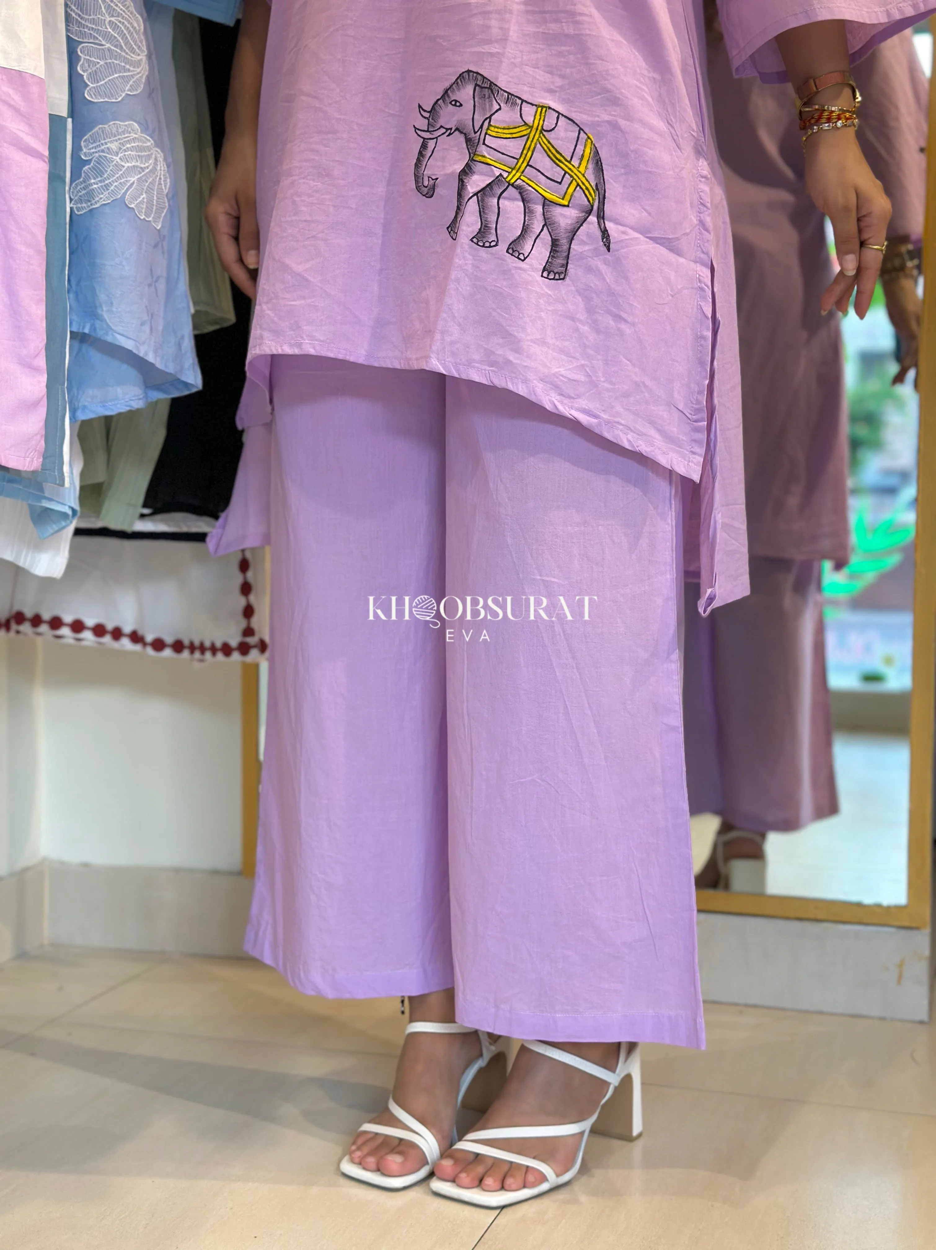 Picnic Perfect Purple Coord Set