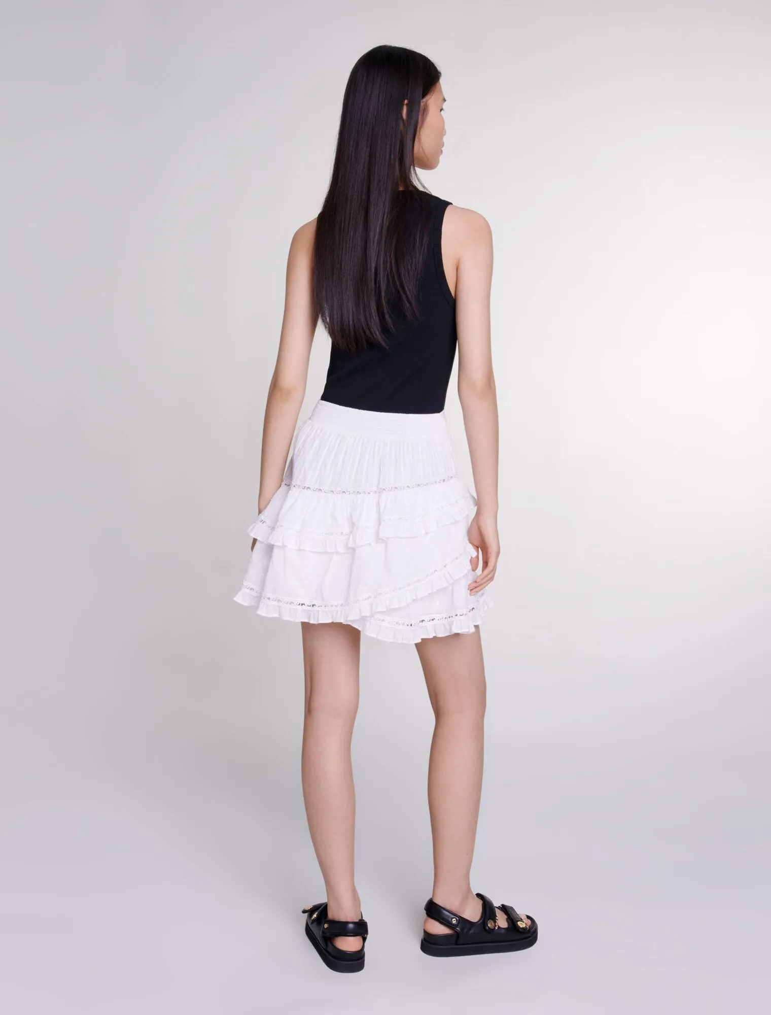 Rib knit tank top