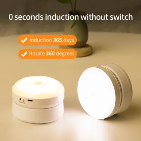 Rotating Human Body Sensor Light - Corridor Garage Light - Wardrobe Light - Motion Sensor Night Light