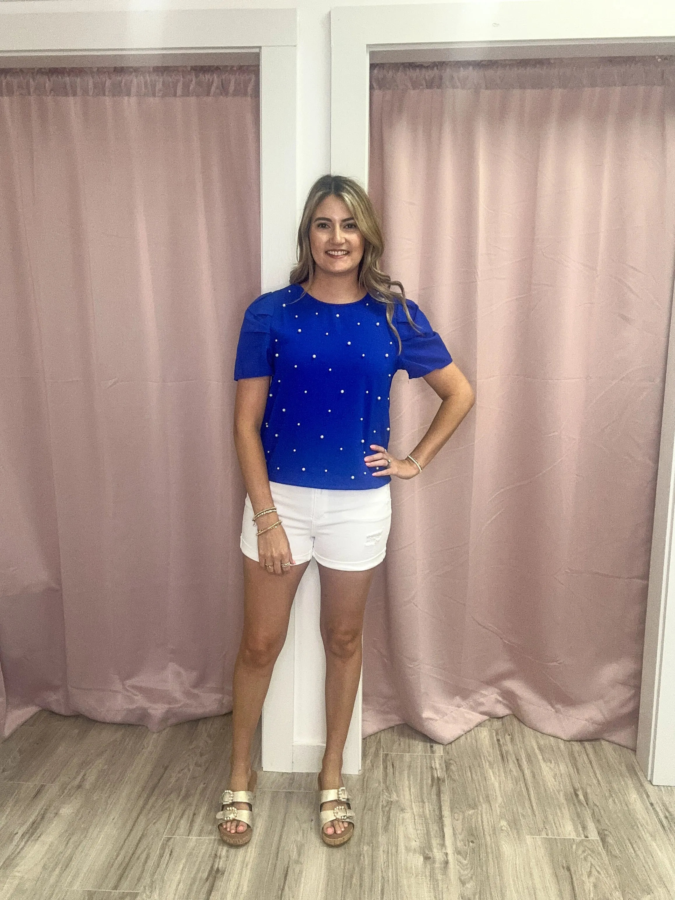 Royal Pearl Top
