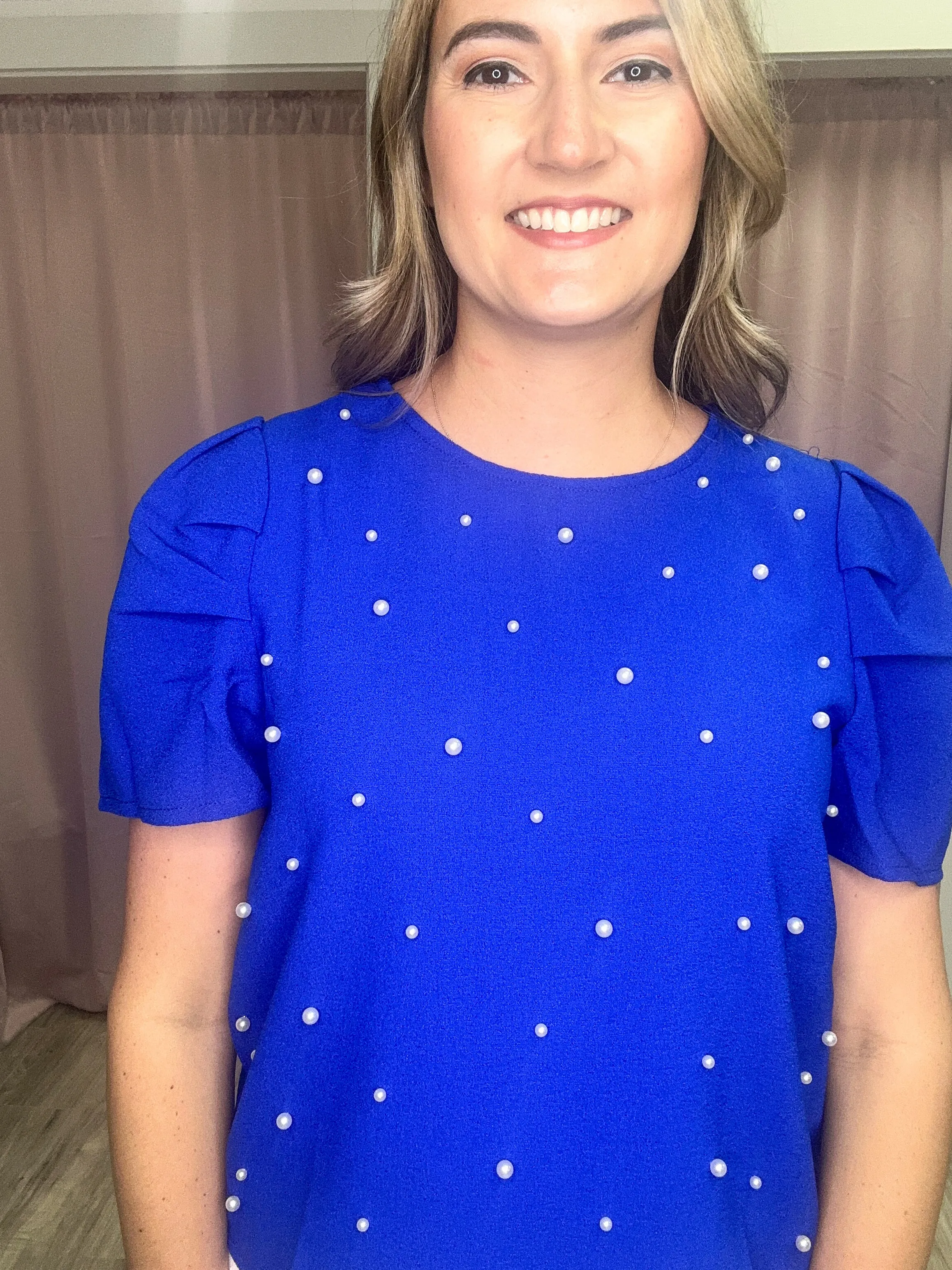 Royal Pearl Top