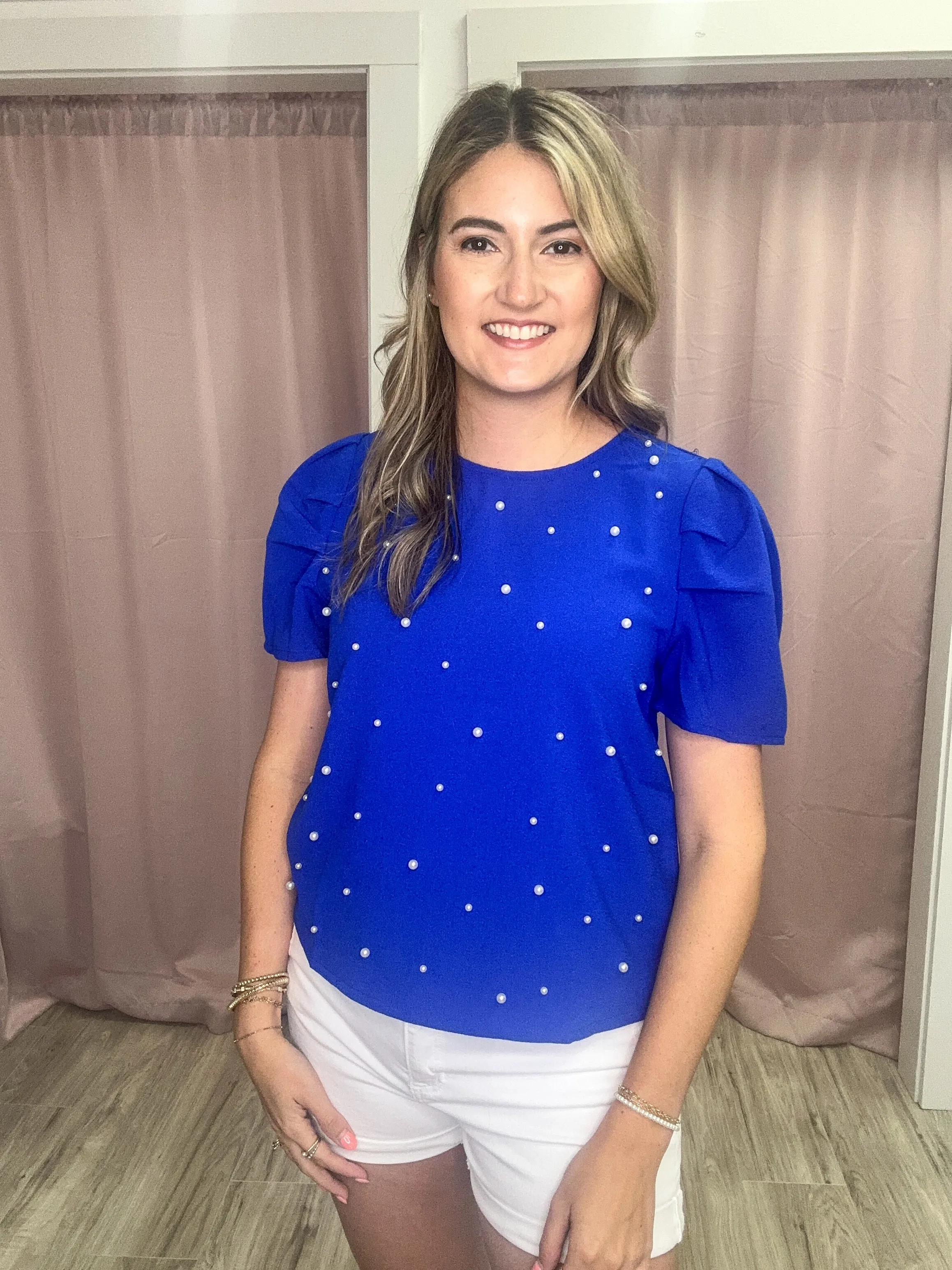 Royal Pearl Top
